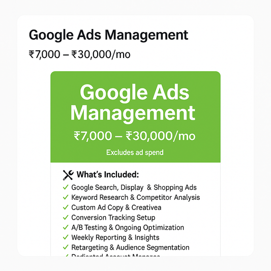 Google Ads Management