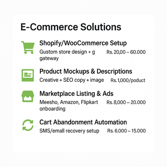 E-Commerce Solutions